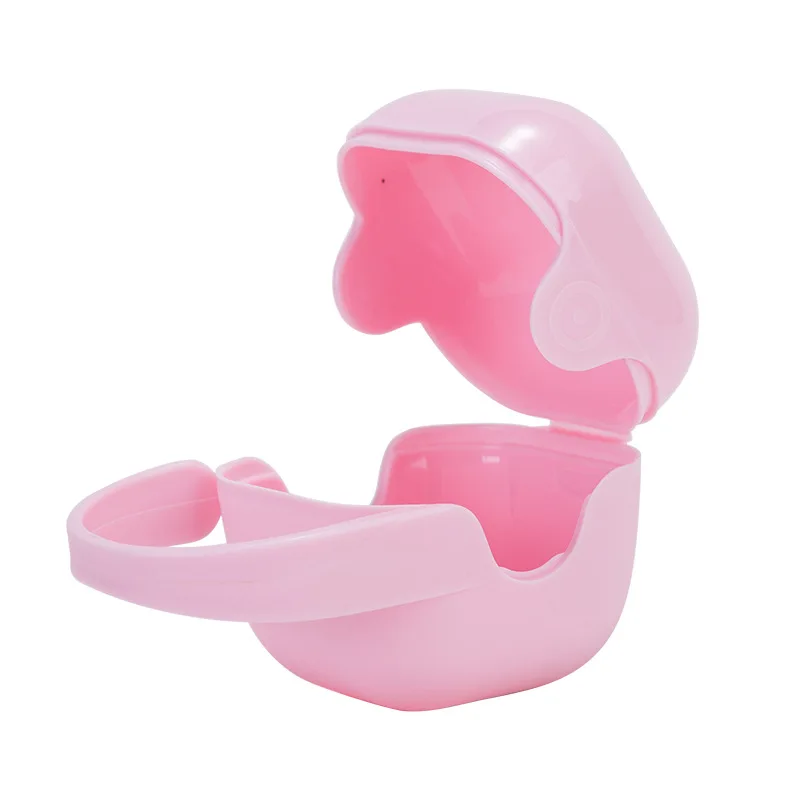 1 шт. одноцветные Цвет соска коробка Прорезыватели для зубов цепи подарок Nibbler