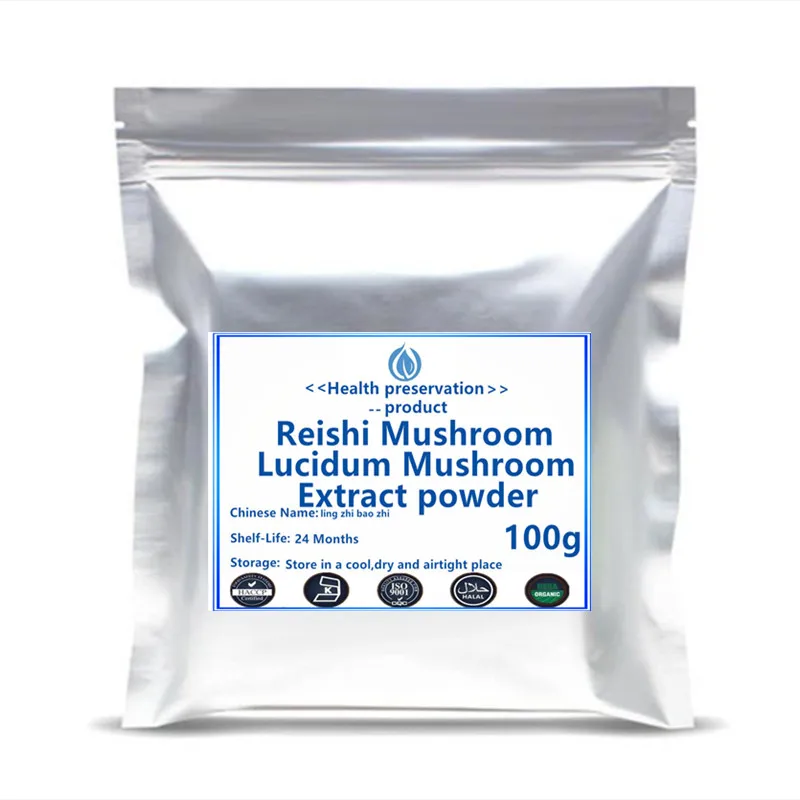 Высококачественный экстракт грибов Красного Lingzhi Reishi 50% полисахаридный порошок