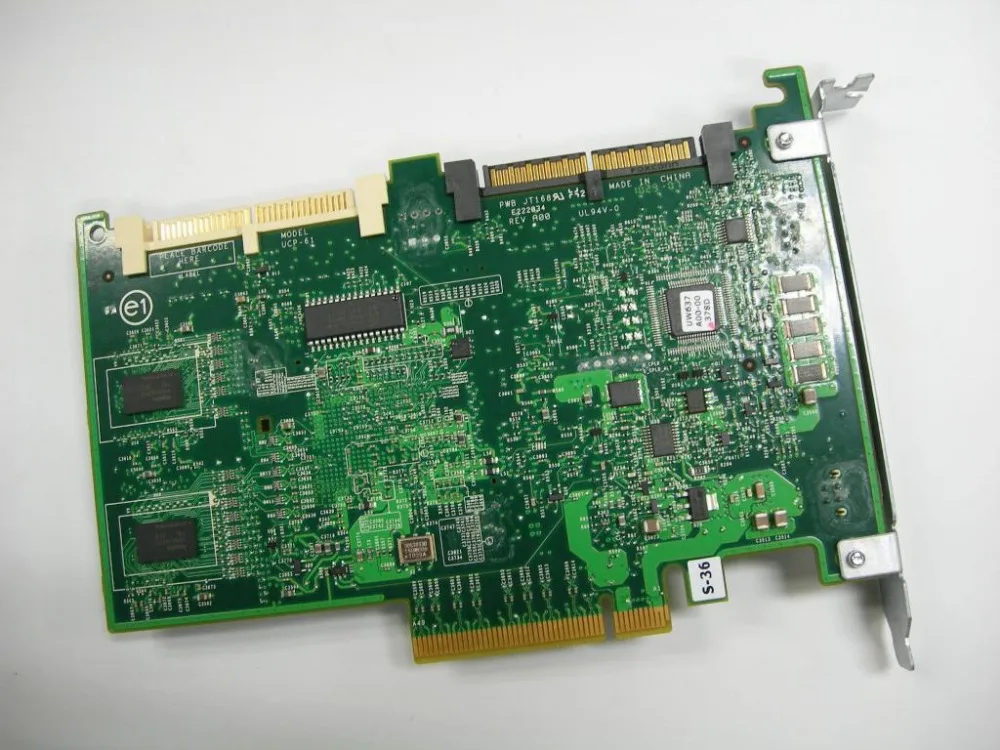 Новый PERC 6I RAID5/6 SAS RAID контроллер PCI-E карта T774H для Poweredge Лучшая цена | Компьютеры и