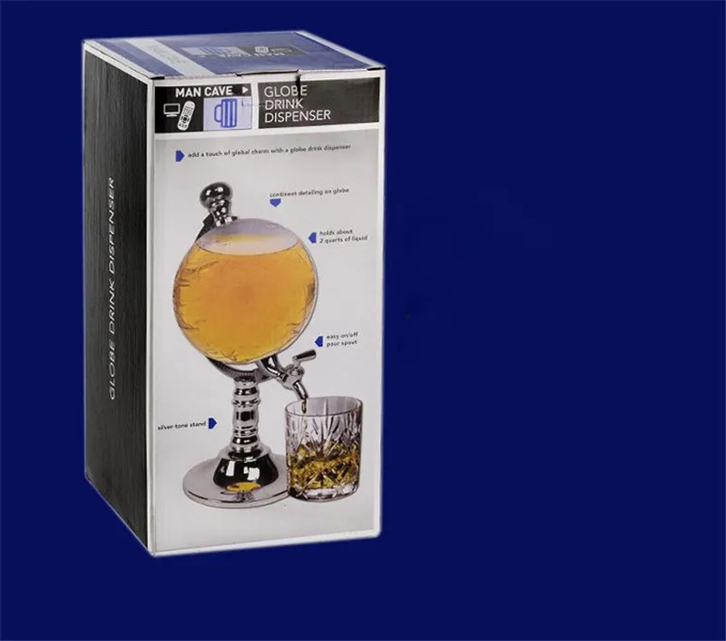 

Globe Drink Dispenser Wine Glass Decanter