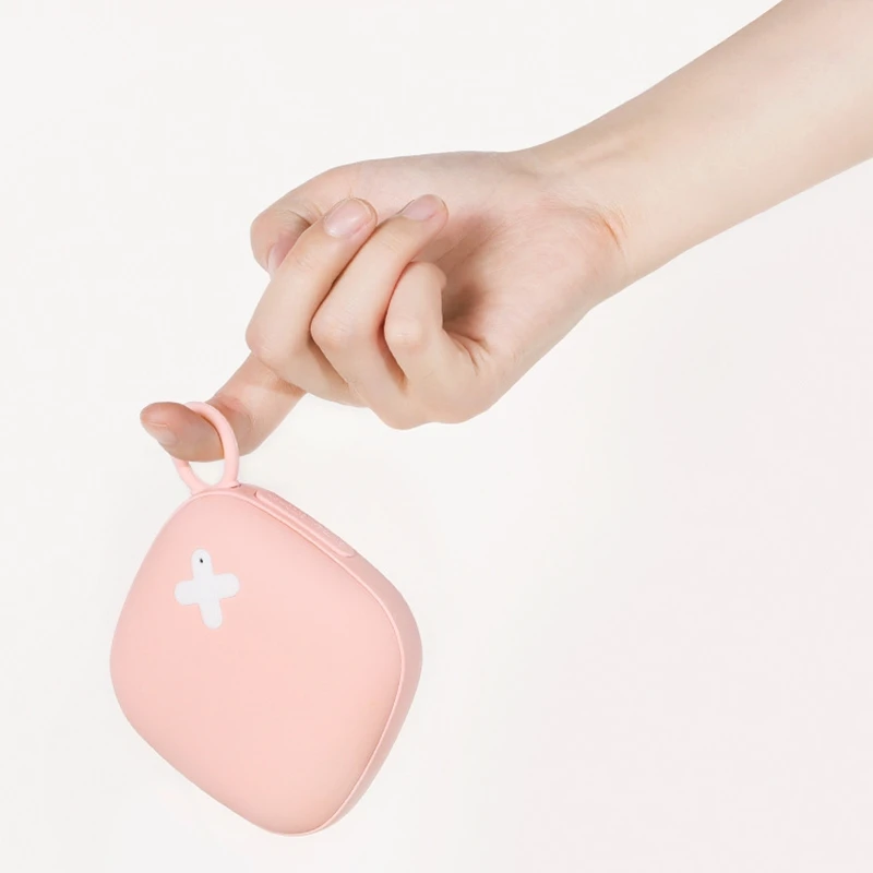 

Rechargeable Hand Warmer Rechargeable Heater Mini Gift Pink-ABUX