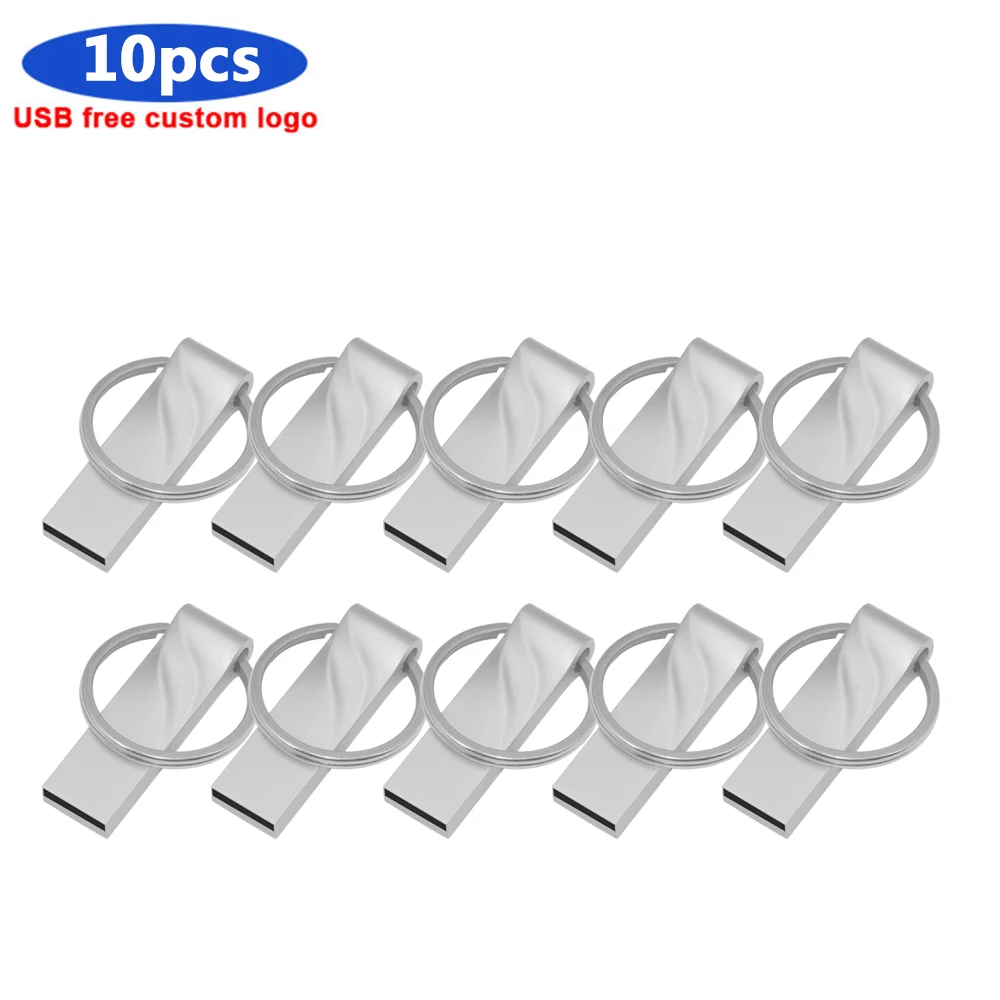 

10 шт./лот usb2.0 флеш-накопитель 64 Гб 128 ГБ оперативной памяти, 16 Гб встроенной памяти, 32 ГБ премиум качества Водонепроницаемый u диск флешки флеш...