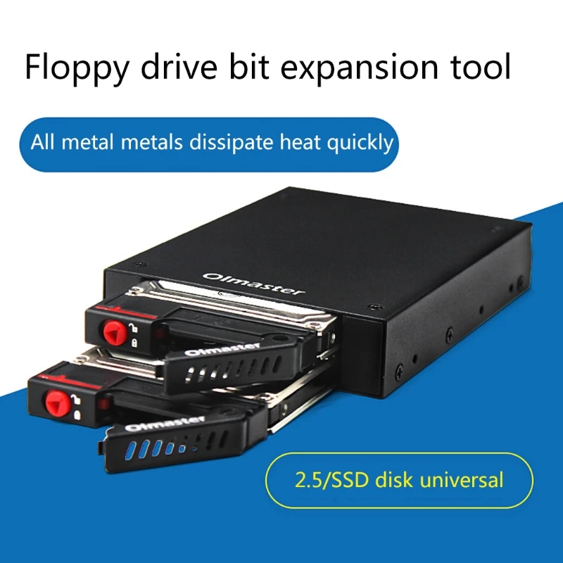 H4GA OImaster 2 секции 5 дюйма SATA HDD SSD жесткий диск мобильный стеллаж с функцией