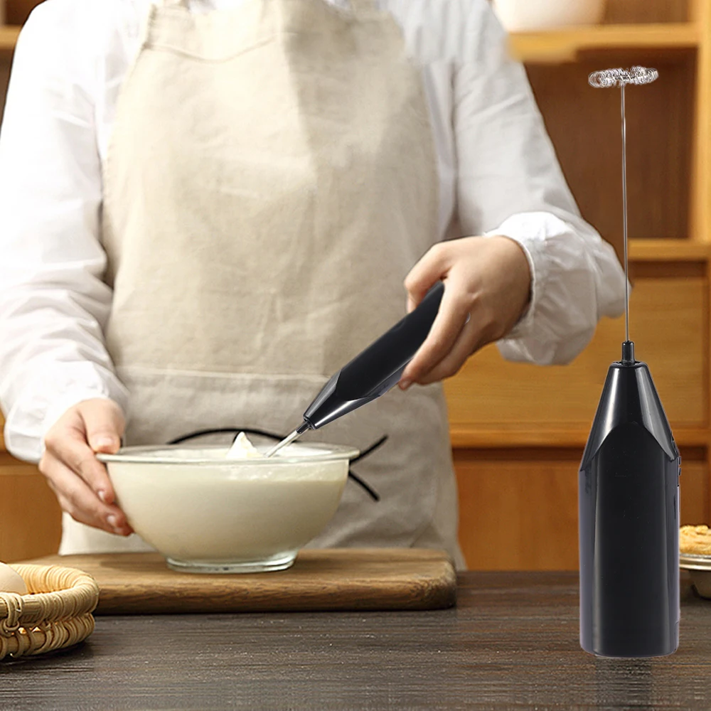 

Mini Handheld Electric Milk Frother Drink Foamer Whisk Mixer Stirrer Coffee Egg Beater Kitchen Color Random Kitchen Tools