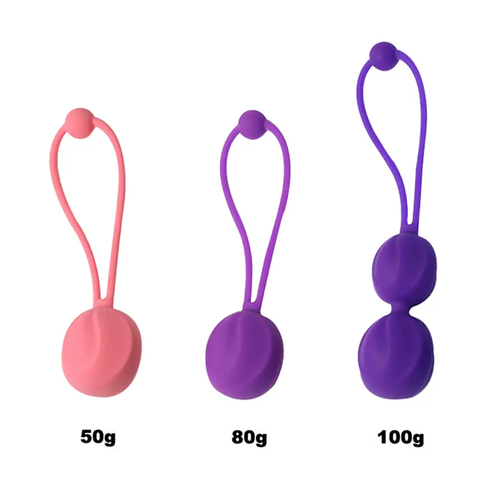 Безопасный силиконовый умный шарик Кегеля Бен ва 3 веса тренажер для укрепления