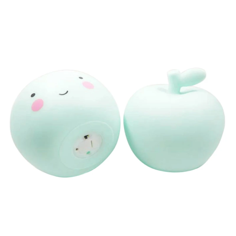 Apple Bear светодиодный ночник для детей детская прикроватная лампа многоцветный