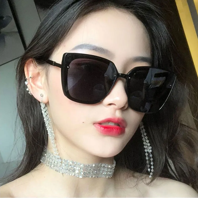 Солнцезащитные очки кошачьи глаза мужские модные пляжные спортивные