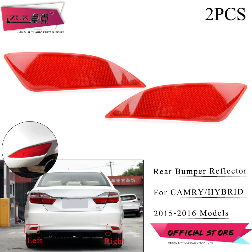 Противотумансветильник фары для заднего бампера ZUK 2 шт противотуманные