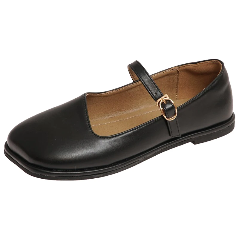 

Shoes Woman 2021 Female Footwear Casual Sneaker Oxfords Modis Round Toe Shallow Mouth New Dress Comfortable Leather Cute Summer