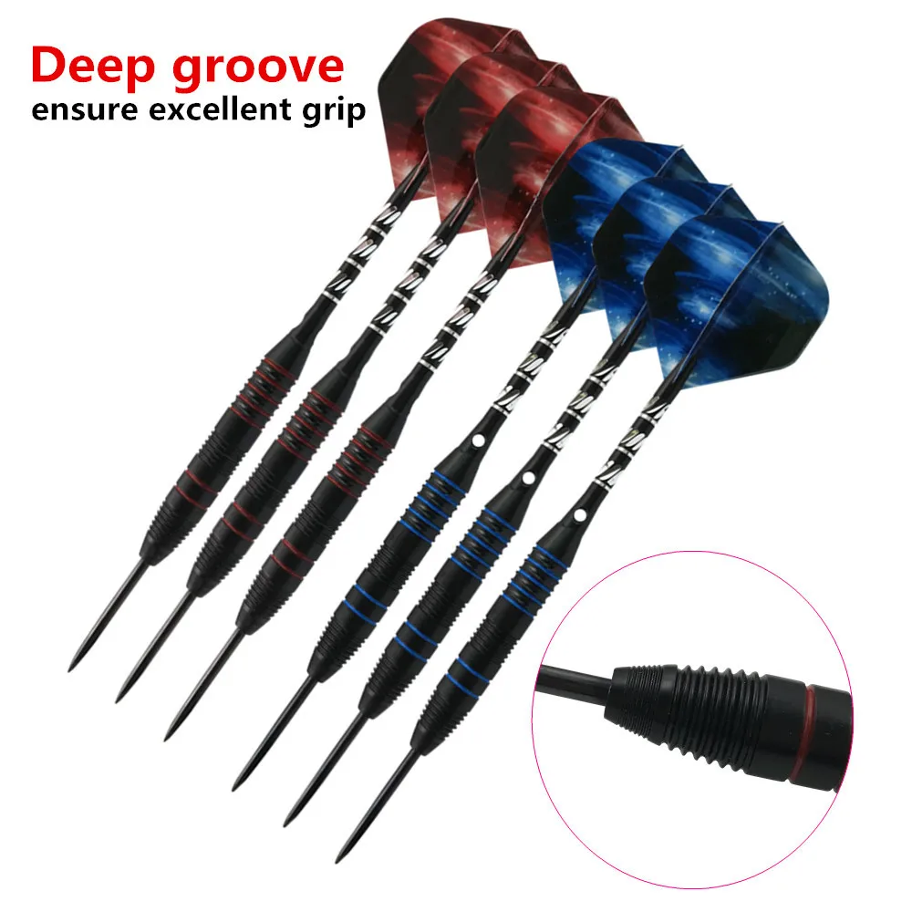 

12pcs/set 20g Professional Steel Tip Darts with Iron Barrel and Aluminum Shaft for Indoor Darts Game
