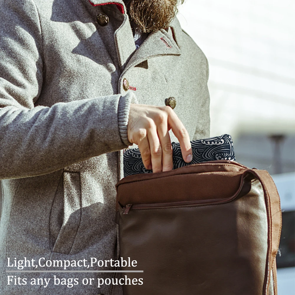 Портативная металлическая соломинка многоцветная сумка для хранения