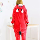 2019 Хэллоуин для взрослых бык кигуруми фланелевый костюм для косплея женские наряды Комбинезоны Боди женские комбинезоны с капюшоном