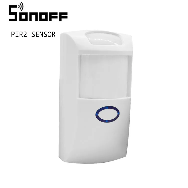 PIR2 Sensor Sonoff RF Bridge 433 МГц Wifi преобразователь сигнала PIR 2 Датчик/DW1 дверной и оконный датчик сигнализации совместим с Alexa Google Home - Комплект: PIR2 Sensor