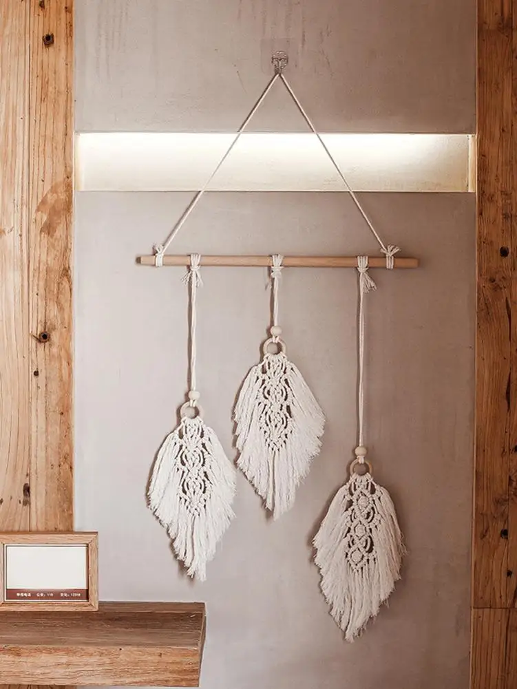 3 шт./компл. Новый скандинавский богемный Плетеный вручную хлопковый шнур с