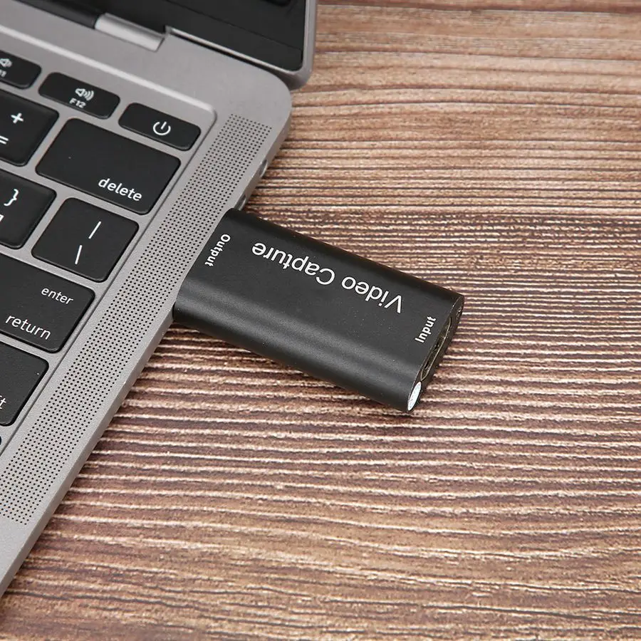 USB 2 0 HDMI HD Карта видеозахвата мини портативный адаптер Черный для ПК компьютер