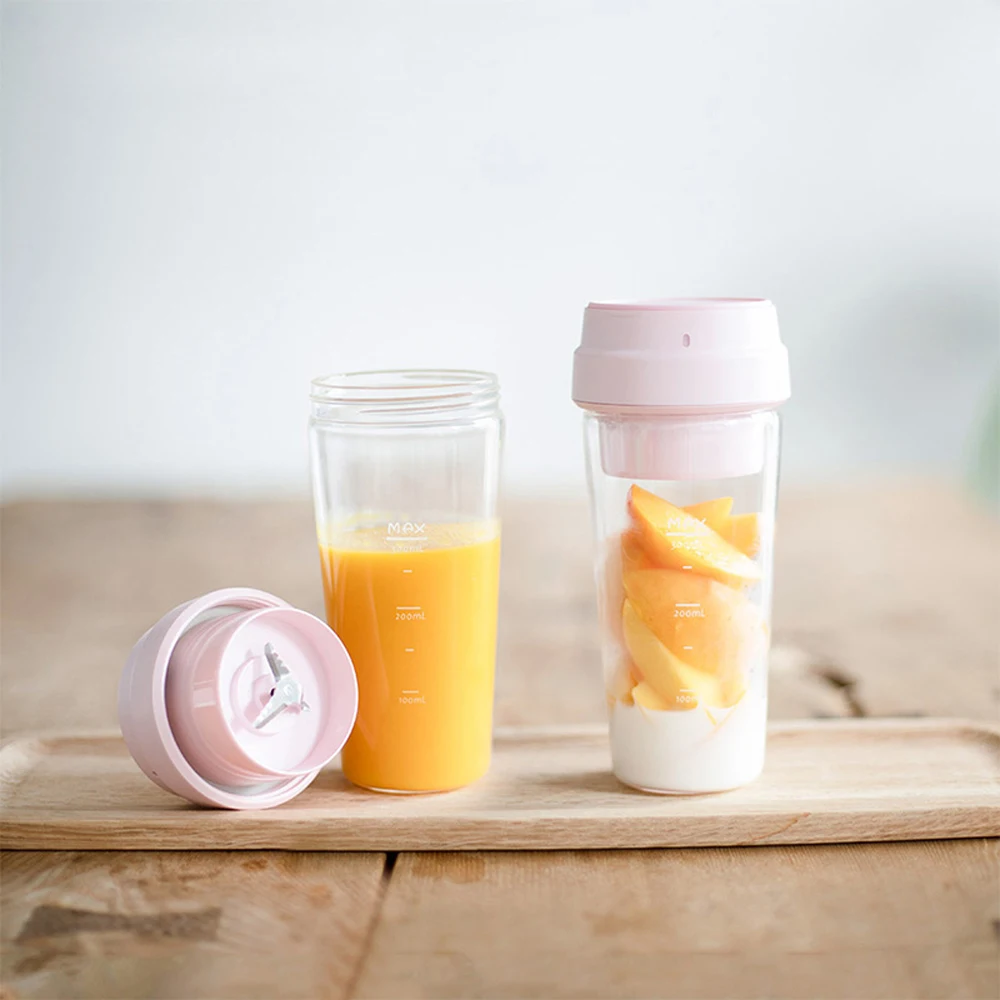 Youpin 17PIN стакан для фруктов 400 мл маленький портативный блендер соковыжималка