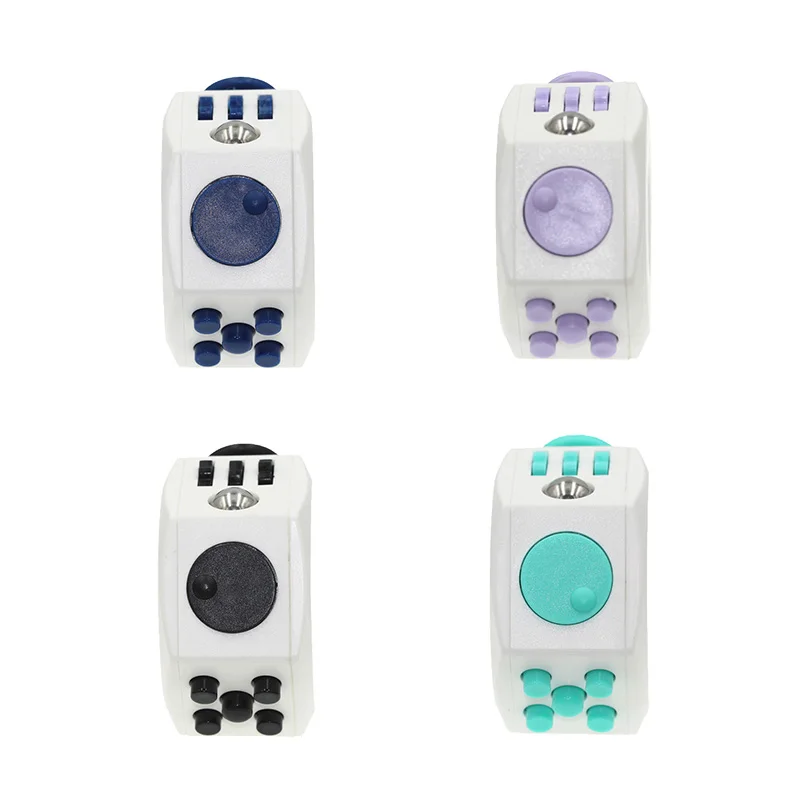 

Press Magic Anti Stress Relief Cubes EDC Hand For Autism ADHD Anxiety Relief Focus Kids Anti-Stress Fidget Rings Toys