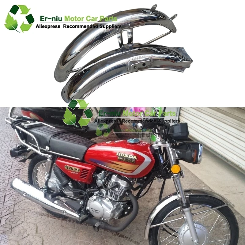 

CG125 CG150 CG200 GS GN 125 150 200 Fenders Zhujiang ZJ125 Sand Board Happiness XF125 Front And Rear Fender Thickening Type