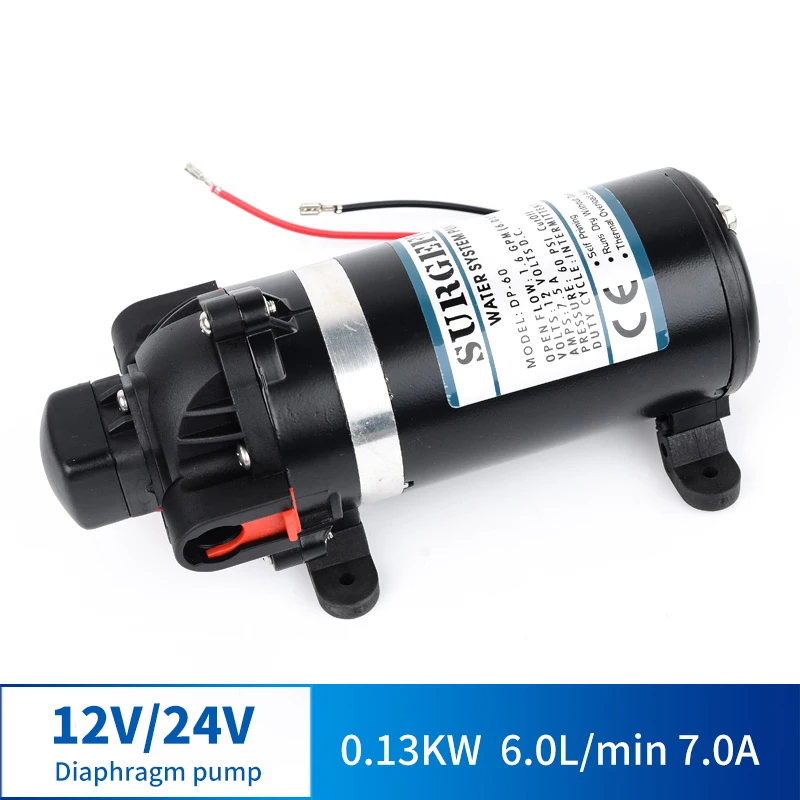 12V 24V высокое Давление мембранный насос постоянного тока в переменный ролик очиститель воды распылитель для мойки машины