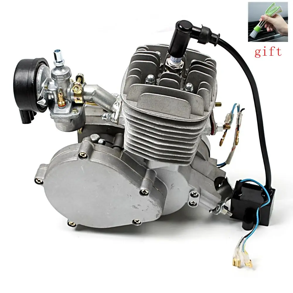 50cc 60cc комплект бензинового двигателя Универсальный мотоцикл велосипед горный велосипед модификация полный комплект газовый комплект моторного двигателя