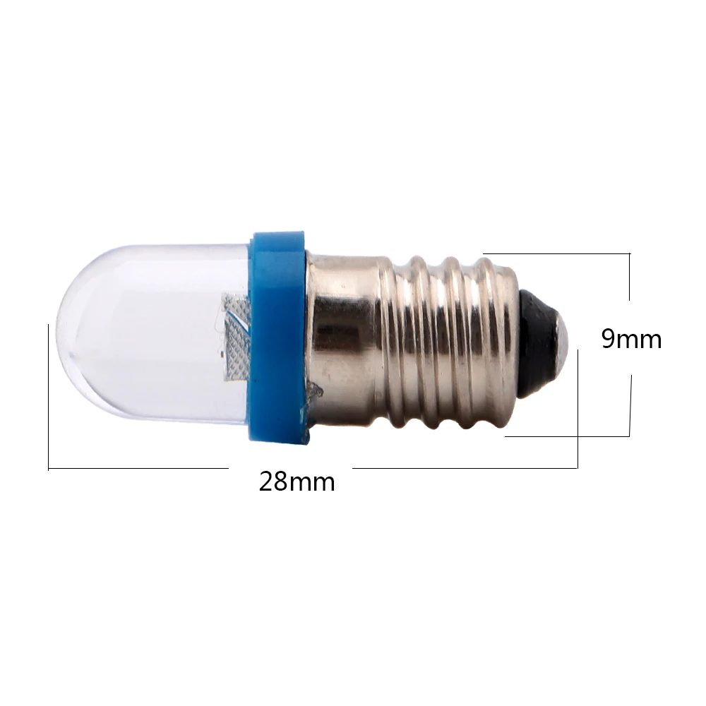 10 шт. DC 12 В E10 F8 1 SMD светодиодный лампы Автомобильный фонарик для внедорожника