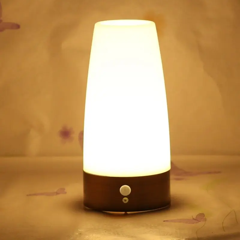 

Smart sensor LED night light Creative home light control small desk lamp Continental reading lamp