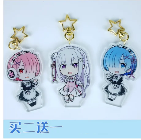 

Брелок для ключей из аниме «Re: жизнь в другом мире»