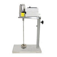 5l electric mixer lifting mixing machine paint putty glue ink lab stirrer overhead stirrer speed adjustable digital display 220v