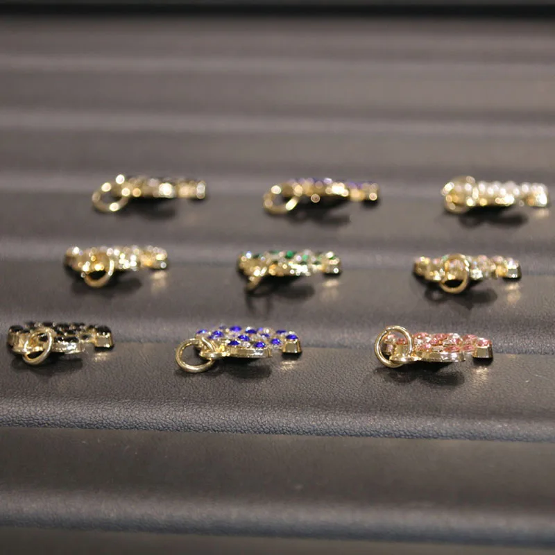 1 партия = 10 шт. высококачественные золотистые классические аксессуары для одежды