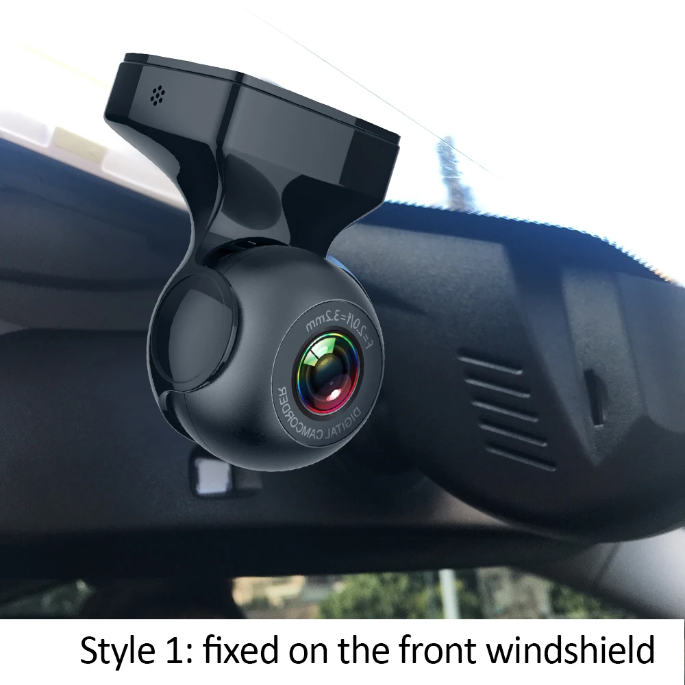 FHD 1080P видеорегистратор Wifi видео Регистратор Автомобильный g сенсор камера