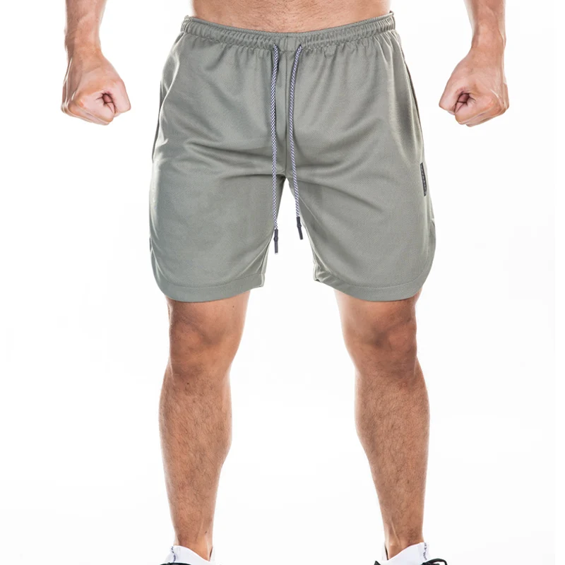 Grey Black Shorts TWTOPSE, мужские спортивные шорты, быстросохнущие, для велоспорта, MTB, горного велосипеда, для спуска, для велоспорта, короткие, для тренажерного зала, для пробежки, тренировочные, 2 в 1, с карманом - Цвет: Grey Black Shorts