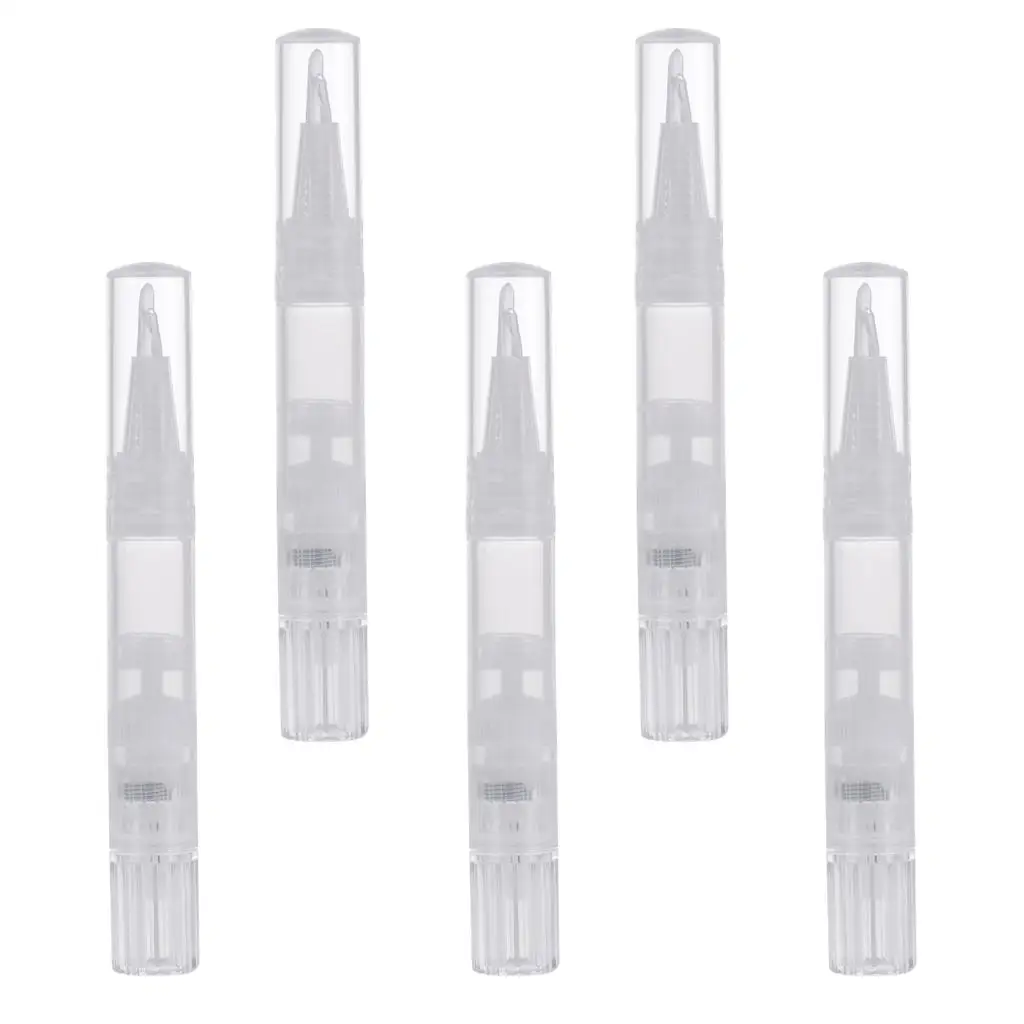 

5 шт. 1,4 мл пустая прозрачная спиральная ручка косметический контейнер-блеск для губ крем для глаз жидкая трубка бутылки