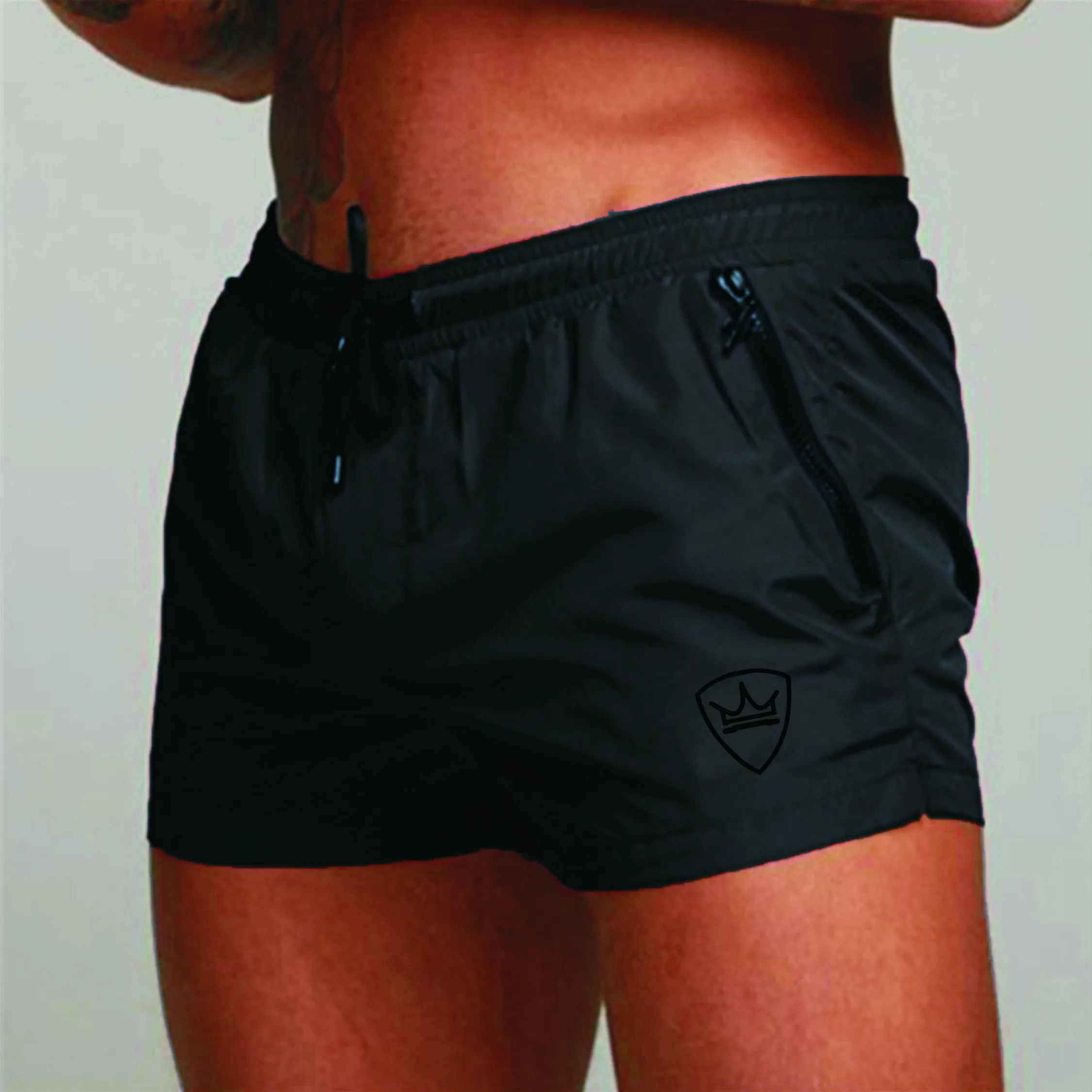 Новинка 2020 мужские купальные шорты короткие быстросохнущие спортивные пляжные