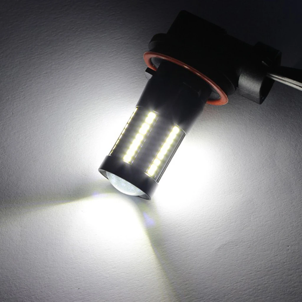 

2x Car LED Bulb, 66W 12V LED Lamp Car LED Lights, Halogen Replacement Headlights , 9005 2016 66SMD