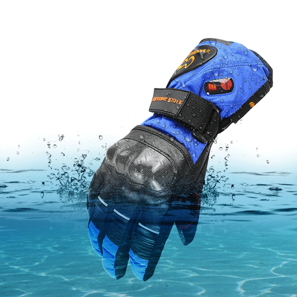 Перчатки для мотоциклистов с подогревом 55 градусов водонепроницаемые |