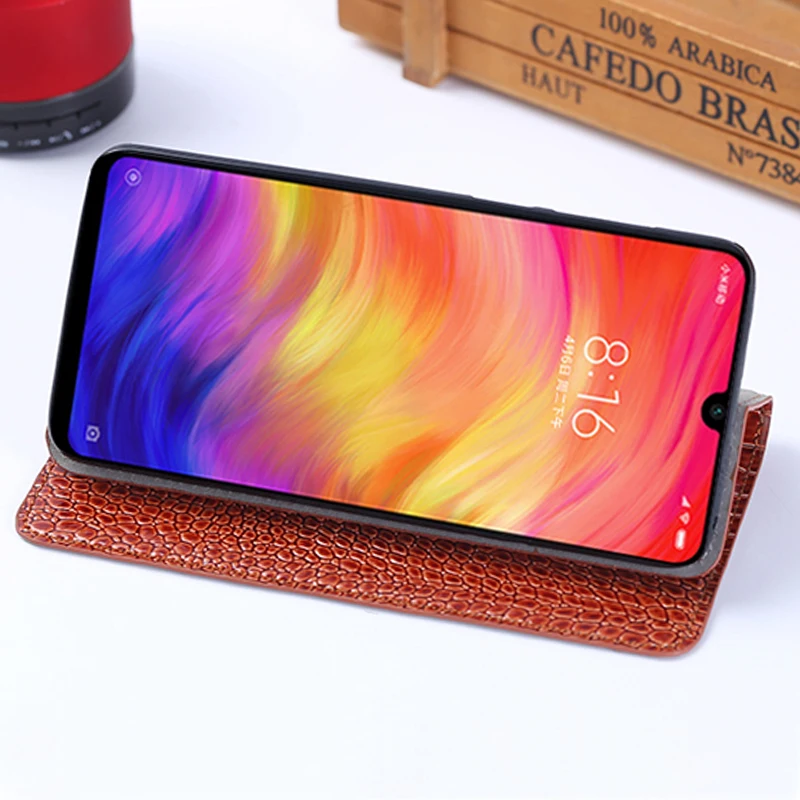 Роскошный откидной телефон для Redmi Note 7 из искусственной кожи с откидной текстурой для Lumia 3 Max 2 3 A1 2 Note 4 5 6 7