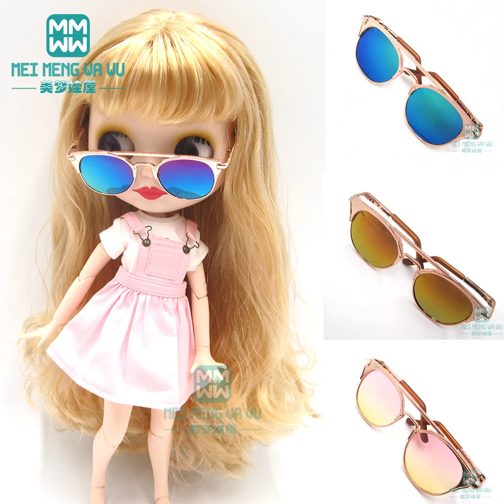 Кукла blyth Azone аксессуары для одежды модные солнцезащитные очки золотого