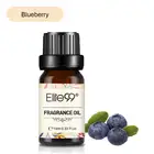 Эфирные масла для фруктовых растений Elite99 10 мл, ароматическое масло с черникой для ароматерапии, диффузоры, апельсин, тушеные ягоды, малина, лимон