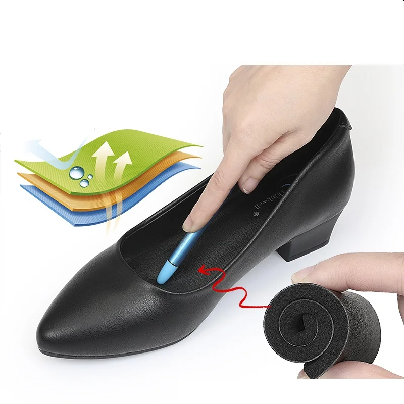 Женская Повседневная обувь из искусственной кожи мягкая удобная дышащая на не