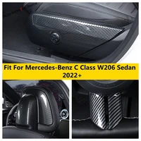 seat adjust panel headrest button sequin steering wheel gear frame decor cover trim accessories for benz c class w206 sedan 2022