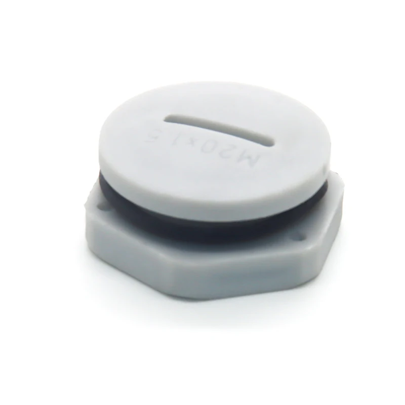 10pcs Nylon Waterprooft Plug IP68 PG7 Hole Plugs Sealing Plastic Black Gray PG9/11/13.5/16/21/29/36/48/63 Box Kongsai | Обустройство