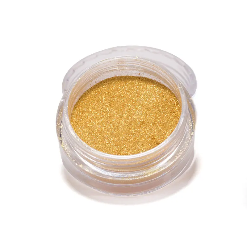 Modelones голографическая пудра для ногтей Серебряная зеркальная блестящая высокого