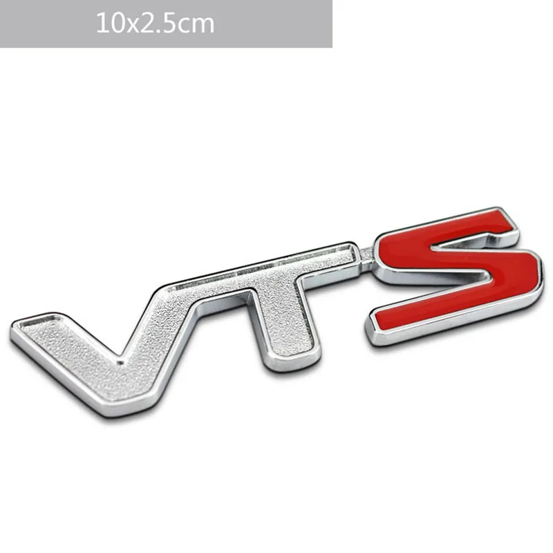 Автомобильный стикер 3D металлический 1 шт. значок с логотипом VTS для Citroen C QUATRE C1 C2 C3