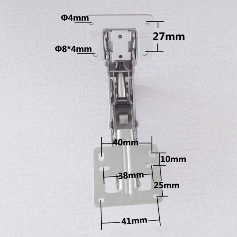 

13MA 170 Degree Hydraulic Hinge Carbon Steel Thick Hinge for Door Panels Cabinet Kitchen Furniture Hardware