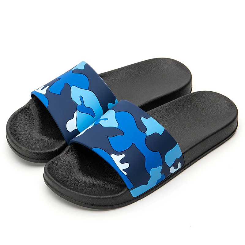 

Men's Slippers Flip Flops Camo Casual Slides Men Shoes Non-slip Beach Shoes Summer Sandals 4 Colors