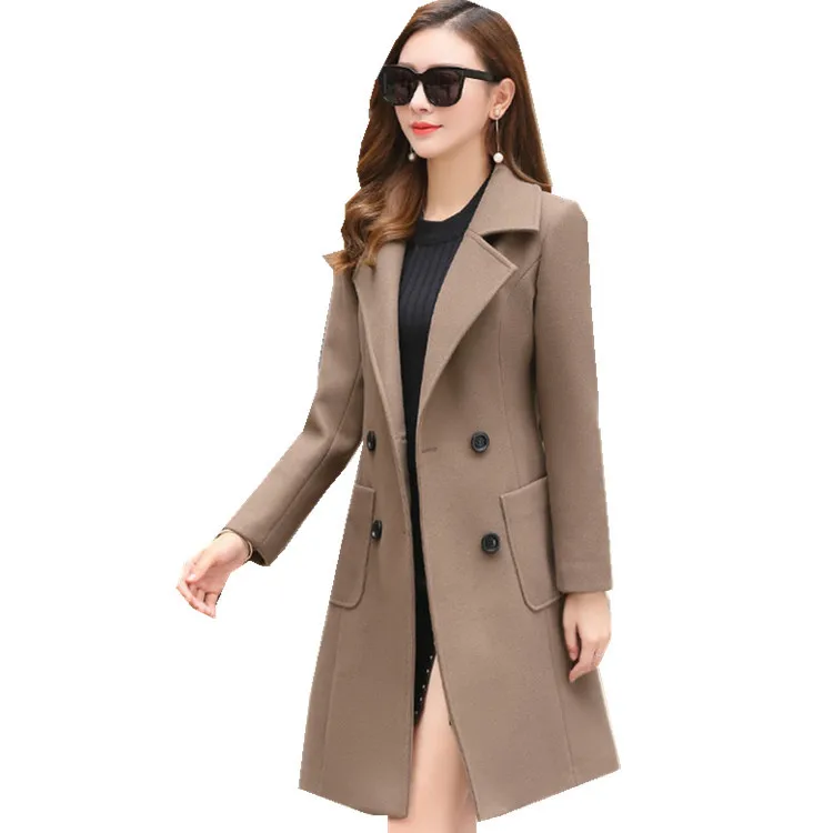 

woolen trench coat