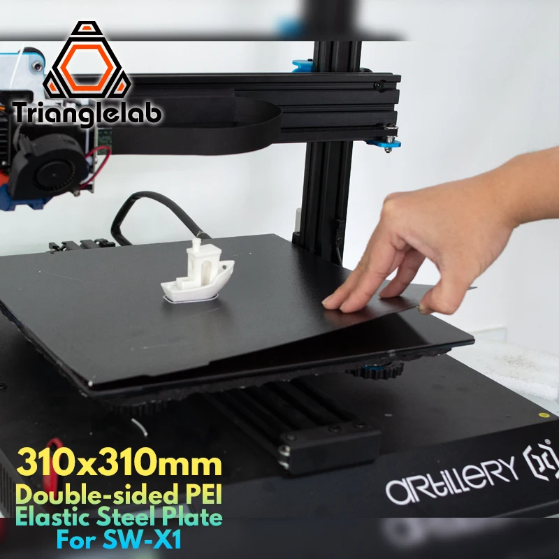 Trianglelab Artillery Sidewinder x1 стеклянная подставка план ремонта и обновления 310x310