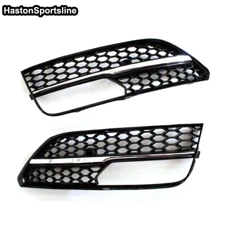 А3 Сетка переднего спортивного противотуманного фонаря с медовым сотом для Audi Standart Хэтчбек 2014-2016 Комплектующие автомобиля.