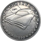 Хобо Никель 1890-CC сша Морган долларовая Монета КОПИЯ Тип 107