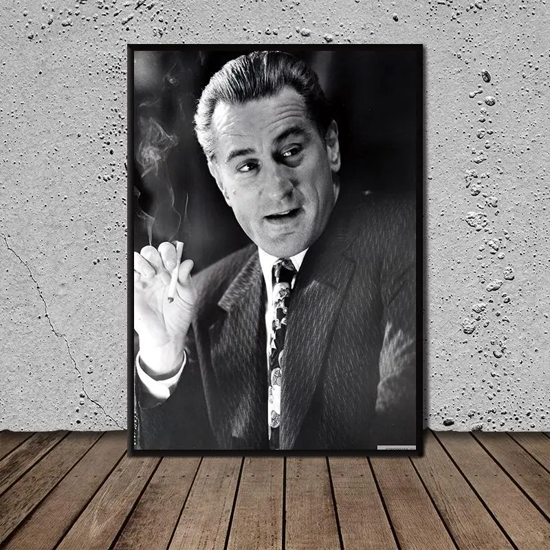 

Robert De Niro Goodfellas Poster Wall Art Canvas Painting Poster and Pictures for Office Hospital Living Room Bedroom Dcor